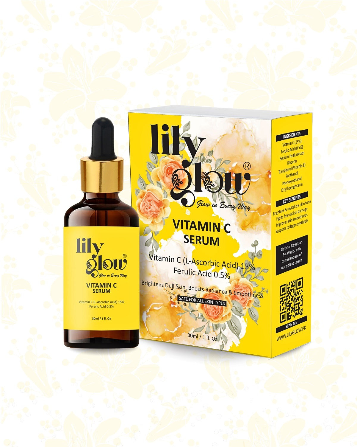 Vitamin C Serum - Brightening Hydrating Formula (30ml)
