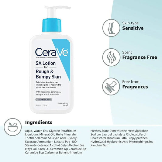 Cerave SA Lotion for Rough & Bumpy Skin